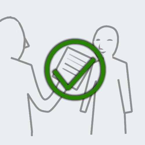 A person is happy to share their answer